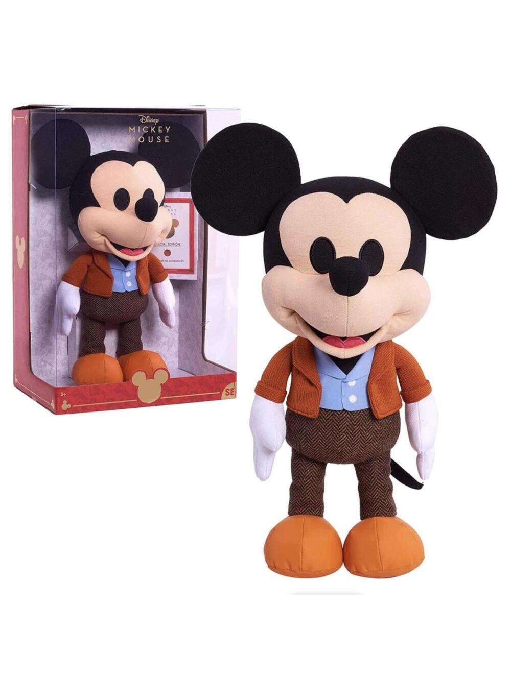 NIB Disney Year of the Mouse Mickey Mouse Exclusive Plush “A Man & His Mouse”